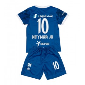 Al-Hilal Neymar Jr #10 Hjemme skjorte til barn 2024-25 Kortermet (+ korte bukser)